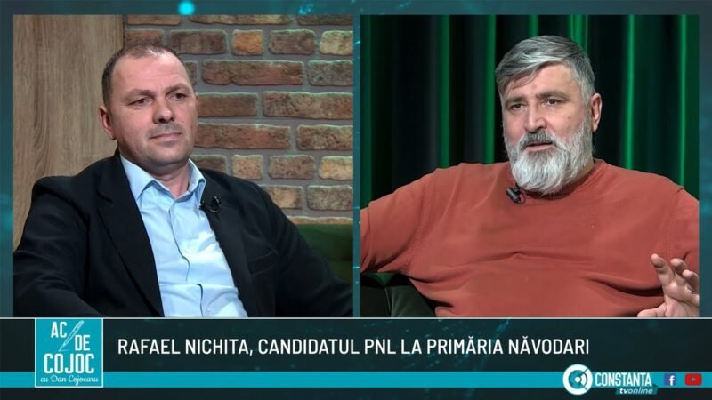 Rafael Nichita, candidatul PNL la Primăria Năvodari – „Ac de cojoc” cu Dan Cojocaru
