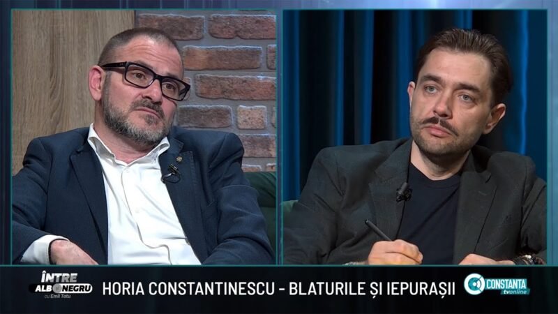 Horia Constantinescu – blaturile și iepurașii, „Între alb și negru” cu Emil Tatu