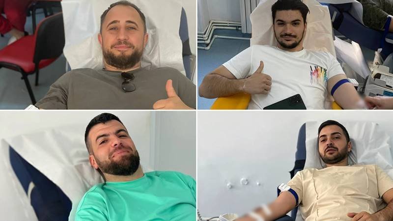 Mobilizare de forțe la IPJ Constanța! Oamenii legii au donat sânge pentru Alexandru, polițistul din Botoșani lovit de o mașină în timpul serviciului