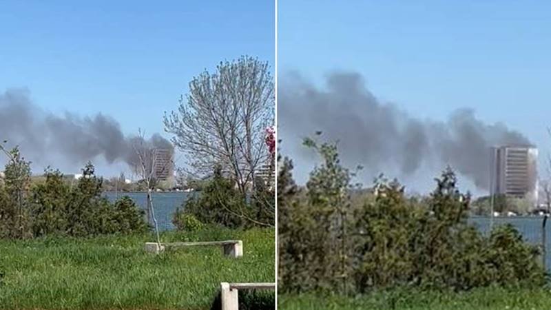 Incendiu la Hotelul Parc din Mamaia: pompierii intervin de urgență – mai multe persoane s-au autoevacuat