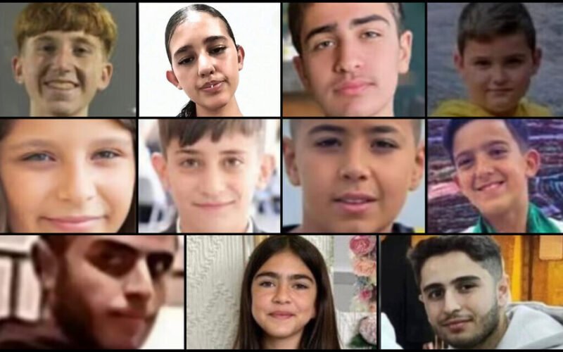 Israelul a lovit ținte Hezbollah în Liban după atacul asupra terenului de fotbal care s-a soldat cu moartea a 12 copii