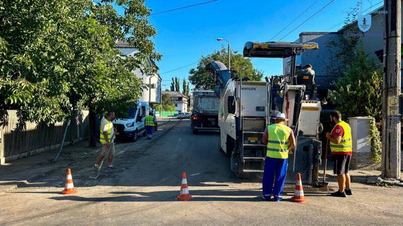 Primăria Constanţa: Continuă programul de reabilitare în cartierul Palas: traficul rutier va fi restricționat total astăzi