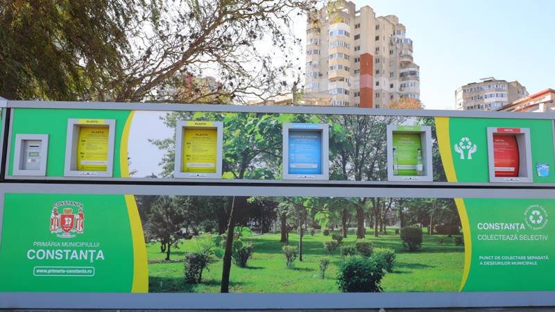 Alte 275 de eco-insule urmează să intre în circuitul de colectare separată a deșeurilor din municipiul Constanța