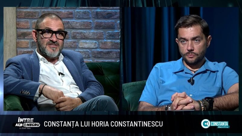 Ce urmează pentru Horia Constantinescu? „Între alb și negru” cu Emil Tatu