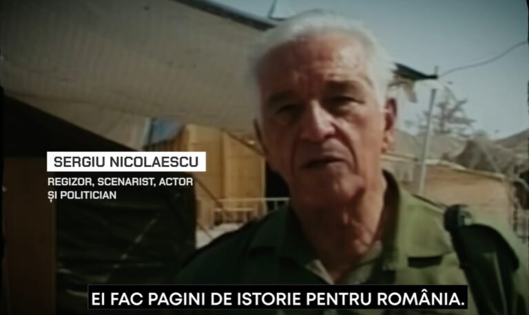 Teaser lansat de PNL pentru cartea „Un ostaș în slujba țării”. Imaginea lui Sergiu Nicolaescu este folosită pentru a promova cartea lui Nicolae Ciucă