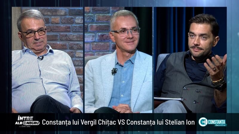 Constanța lui Vergil Chițac VS Constanța lui Stelian Ion, „Între alb și negru„ cu Emil Tatu