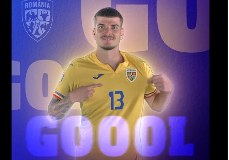 România conduce Lituania! Valentin Mihăilă a deschis scorul în minutul 4