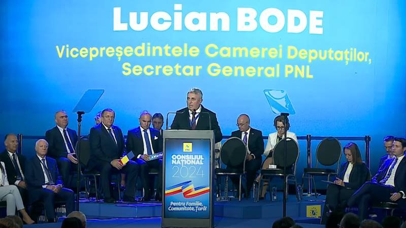 Lucian Bode, la Consiliul Național al PNL: „E disperare la PSD și USR, pentru că știu că președinția României nu o vor câștiga niciodată”