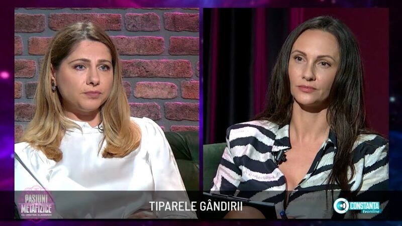 Tiparele gândirii la „Pasiuni Metafizice” cu Cristina Vladimirov