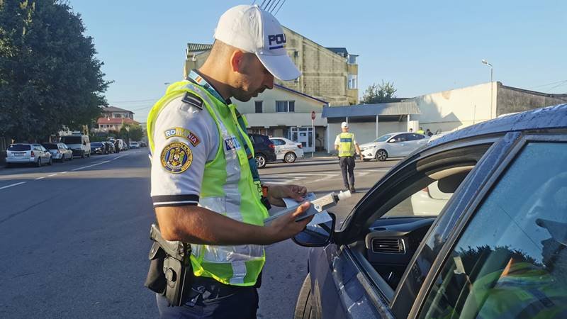 Acțiune a polițiștilor rutieri în Constanța: 12 șoferi au rămas fără permis – amenzi în valoare totală de 22.000 de lei
