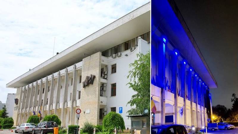 Clădirea Primăriei Constanța va fi iluminată în albastru, de Ziua mondială a pneumoniei