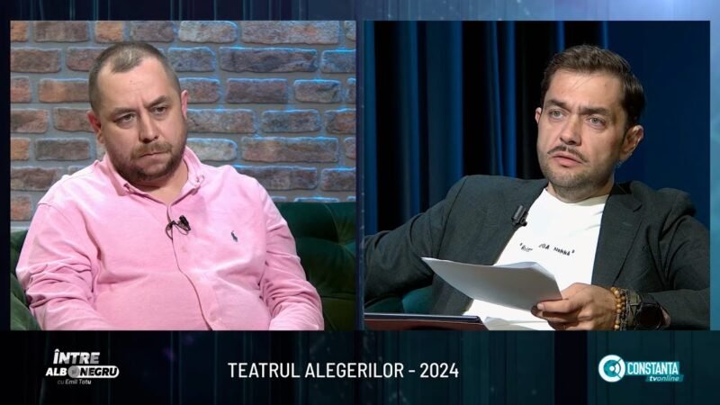 Teatrul alegerilor – 2024, „Între alb și negru” cu Emil Tatu