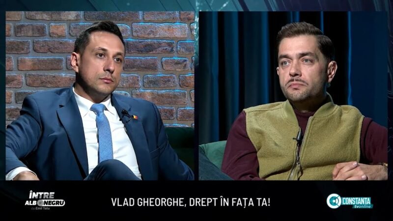 Vlad Gheorghe, DREPT în fața ta! „Între alb și negru” cu Emil Tatu