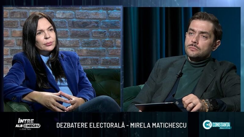 Dezbatere electorală – „Între alb și negru” cu Emil Tatu