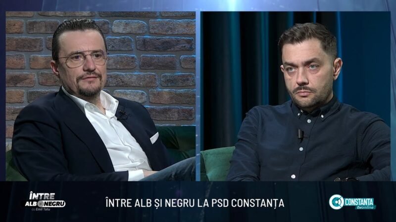 Între alb și negru la PSD Constanța. „Între alb și negru” cu Emil Tatu