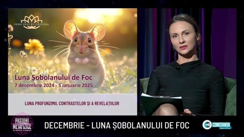 „Pasiuni Metafizice” cu Cristina Vladimirov