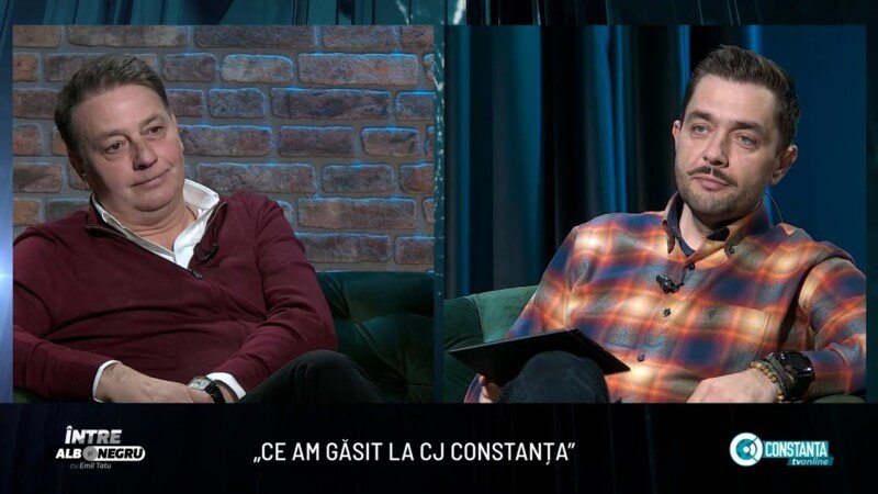 Florin Mitroi – „Ce am găsit la Consiliul Județean”, „Între alb și negru” cu Emil Tatu