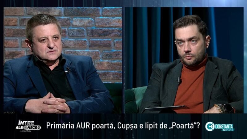 Primăria AUR poartă, Cupșa e lipit de „Poartă”? „Între alb și negru” cu Emil Tatu