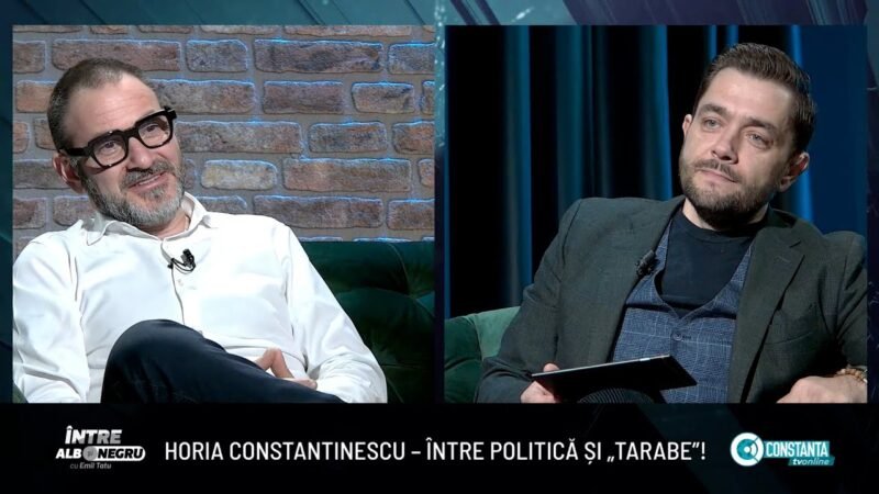 Horia Constantinescu – Între politică și „tarabe”, „Între alb și negru” cu Emil Tatu