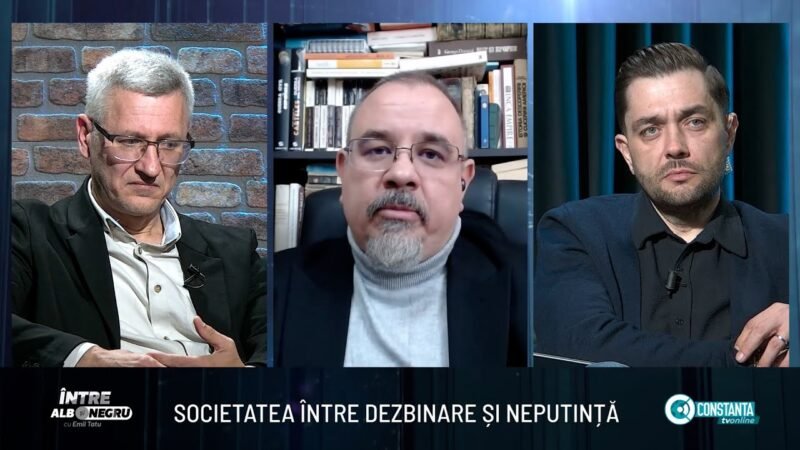 Societatea între dezbinare și neputință, „Între alb și negru” cu Emil Tatu