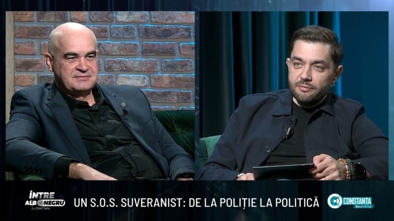 Un S.O.S. suveranist: de la poliție la politică, „Între alb și negru” cu Emil Tatu