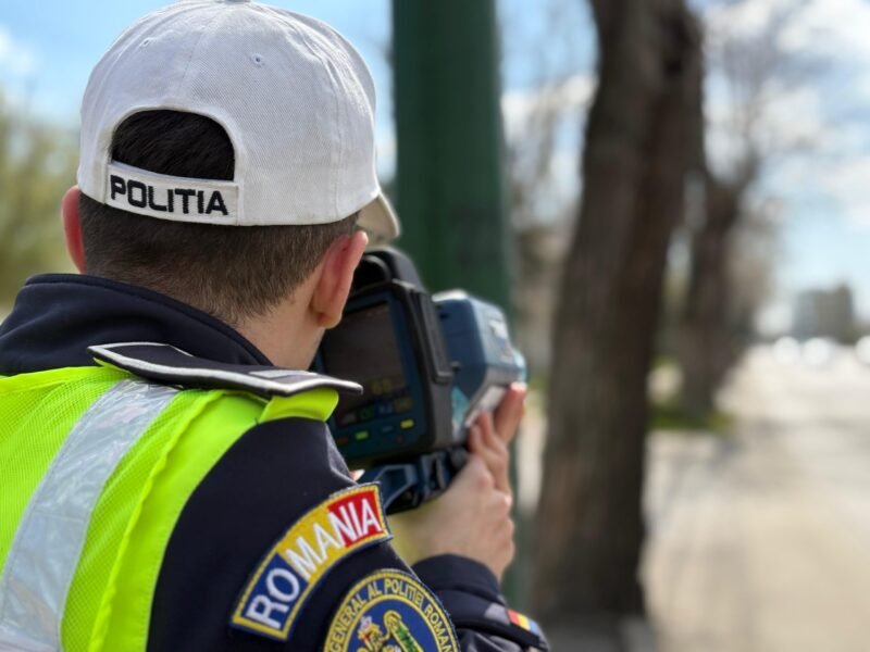 Acțiune cu radare pe DN 39 și DJ 391, în județul Constanța. Zeci de amenzi pentru depășirea limitei legale de viteză