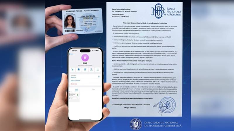 Fraudă cu apeluri telefonice false în numele Poliției și BNR. Cum obțin infractorii date bancare confidențiale