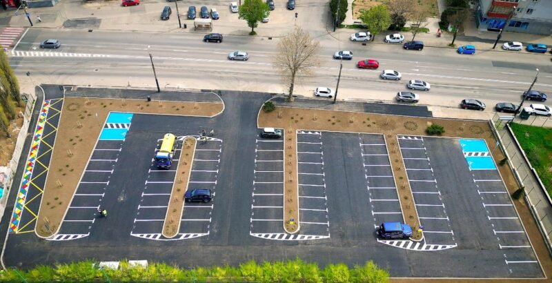 Primăria: 72 de noi locuri de parcare în municipiul Constanța. A fost instituit și sistemul “Kiss and Ride”