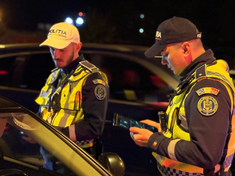 Acțiuni de amploare ale polițiștilor constănțeni. Au fost verificate 250 de vehicule – 4 șoferi au rămas fără permis din cauza alcoolului