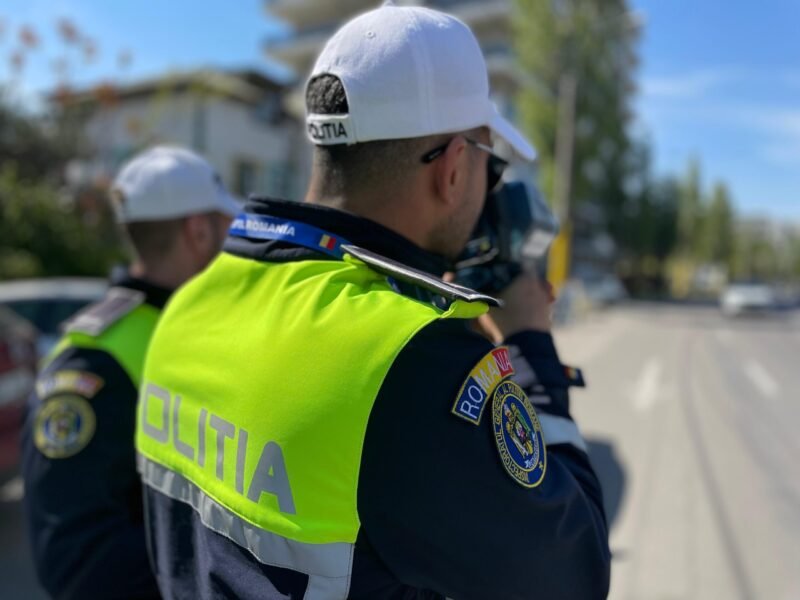 Acțiunea Blocada în Mangalia. Au fost aplicate 42 de sancțiuni, jumătate pentru depășirea limitei de viteză