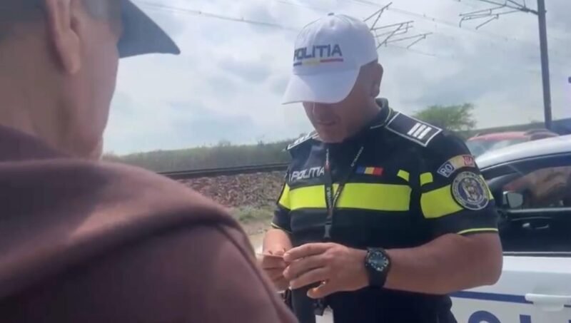 Acțiune a polițiștilor constănțeni pentru siguranța traficului. Zeci de amenzi date pietonilor