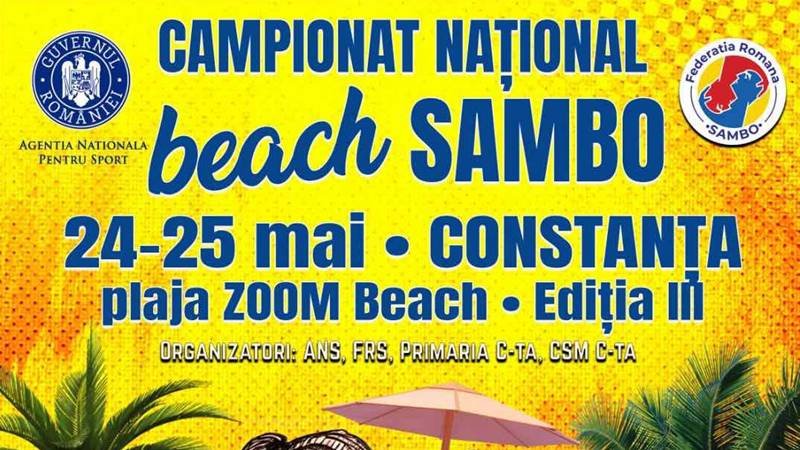 Cea de-a treia ediție a Campionatului Național de Beach Sambo, la Constanța