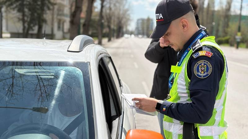 Acțiune a polițiștilor rutieri în municipiul Constanța: amenzi de peste 22.000 de lei