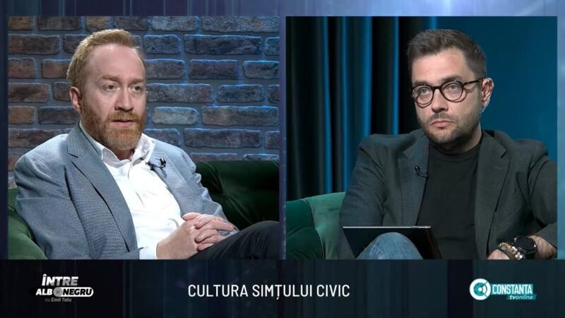 Cultura simțului civic, „Între alb și negru” cu Emil Tatu