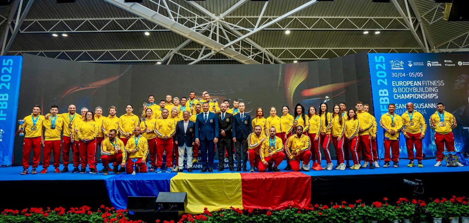 Constănțeni care au contribuit la mândria țării! 25 de medalii de aur pentru România la Campionatul European de culturism şi fitness din Spania