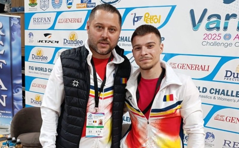 Gimnastul Rafael Szabo, locul 5 în finală la sol, la Cupa Mondială Challenge de la Varna