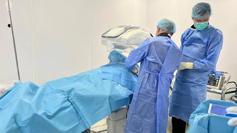 Medicină de top la malul mării! A fost efectuată prima intervenție în Laboratorul de Aritmologie și Electrofiziologie Intervențională din cadrul Spitalului Județean Constanța