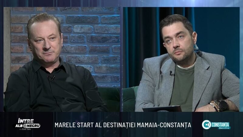 Marele start al destinației Mamaia – Constanța! „Între alb și negru” cu Emil Tatu
