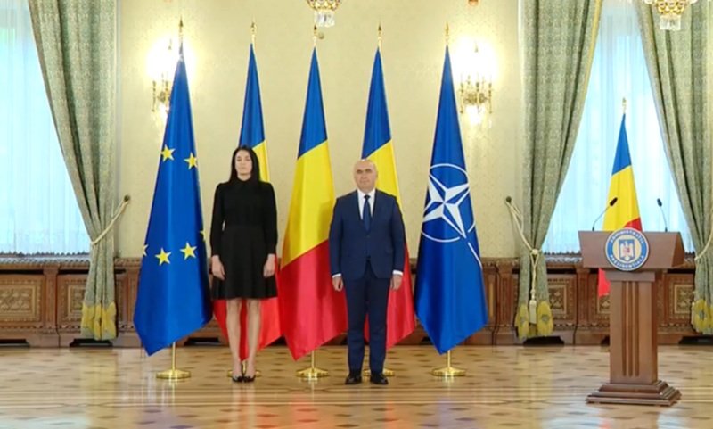 Cristina Neagu, decorată cu Ordinul Naţional Serviciul Credincios, în grad de Cavaler: ”Sunt mândră, onorată şi recunoscătoare şi vă mulţumesc”