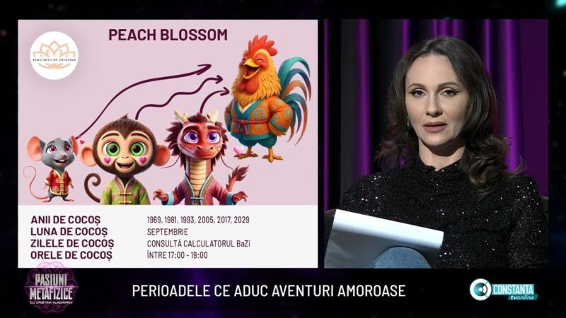 Perioadele ce aduc aventuri amoroase, „Pasiuni Metafizice” cu Cristina Vladimirov