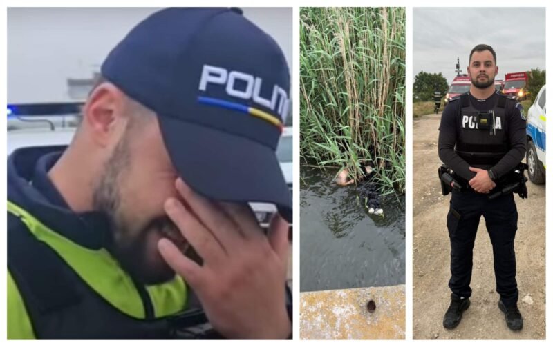 CONSTANȚA. Polițist în lacrimi după ce a salvat o viață. „Am auzit mama care spunea să-i salvez copilul! Nu m-am mai gândit la nimic!”