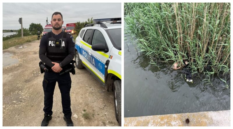 JUDEȚUL CONSTANȚA. El este polițistul care a sărit în apă și a salvat copilul căzut, Lucian și-a riscat viața fără să stea pe gânduri
