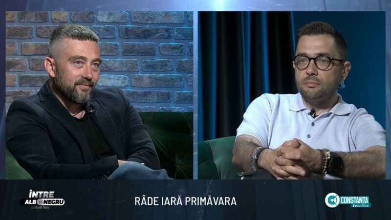 Râde iară primăvara! „Între alb și negru” cu Emil Tatu