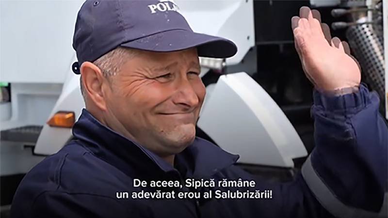 (VIDEO) 15 ani de devotament tăcut. Sipică, omul nevăzut care ține Polaris în mișcare: nu aude și nu vorbește, dar spune totul prin muncă