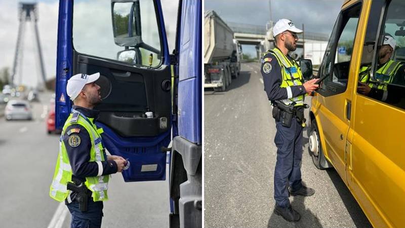 Acțiunea „Truck&Bus” în județul Constanța: au fost aplicate 814 amenzi în valoare totală de peste 168.000 de lei
