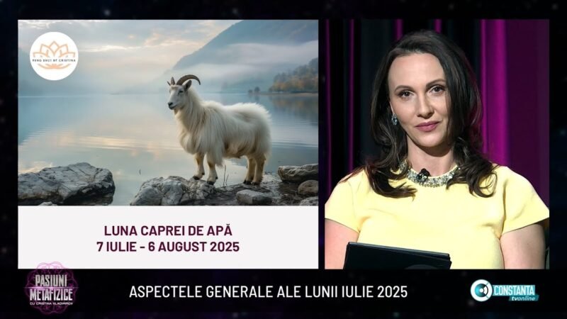 Aspecte generale ale lunii iulie 2025, „Pasiuni Metafizice” cu Cristina Vladimirov