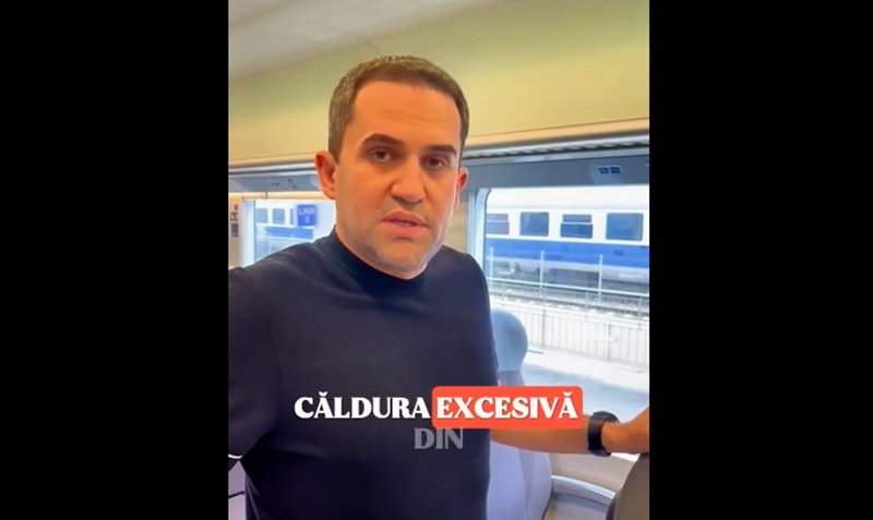 Ministrul Transporturilor a mers cu trenul spre Constanța pentru a vedea condițiile de călătorie! Ce a constatat ministrul