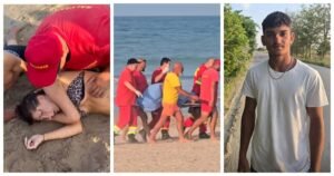 CONSTANȚA. A salvat o viață la 17 ani: a auzit strigăte de ajutor și a sărit în apa agitată! „Respect părinților tăi care te-au crescut!”