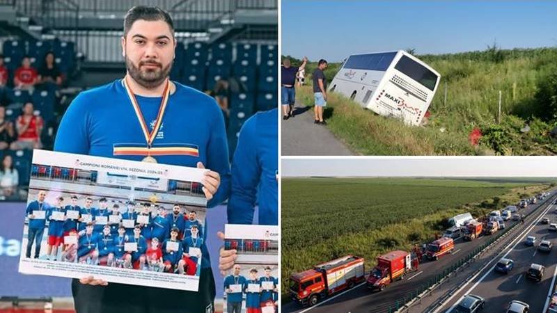 Drumul spre competiție, frânt de o tragedie! Marius, antrenorul care și-a dăruit viața copiilor, s-a stins în accidentul de pe A2 – un copil de 9 ani, în stare foarte gravă: „Să antrenezi cu aceeași pasiune și îngerii din Ceruri”
