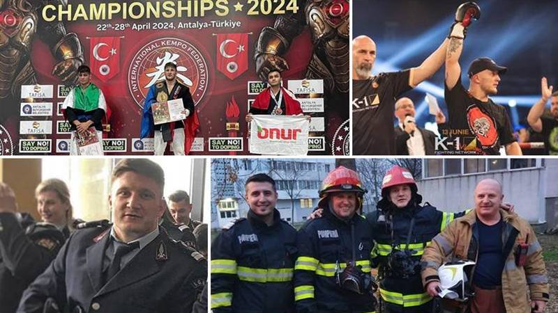 Erou în misiune, campion în ring. Ștefan Orza, pompier în cadrul ISU Dobrogea și campion mondial